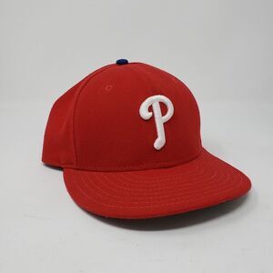 New Era 59Fifty Fitted Cap Philadelphia Phillies Red 7 1/4 Cool Base On Field